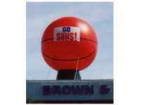 Basketball cold-air advertising inflatable - 25 ft. sports balloon