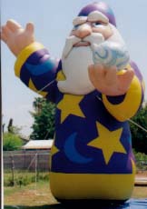 Giant advertising inflatables - Wizard balloon