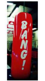 Patriotic balloons - firecracker helium balloons